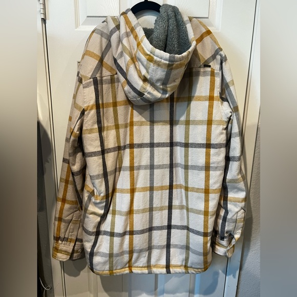 Rip curl Men’s hooded flannel - Picture 2 of 11